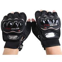 PRO-BIKER MCS-04C Motorcycle Racing Half-Finger Protective Gloves