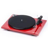 Pro-Ject Essential 3 XE Red Turntable w/ Ortofon OM10 Cartridge