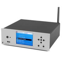 Pro-Ject Box-Design Stream Box DSA Silver Music Streamer w/ Integrated Amplifier