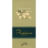 Pralus Melissa, 45% milk chocolate bar