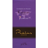 Pralus Caracas, 75% dark chocolate bar