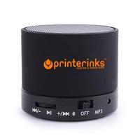 printerinks portable bluetooth speaker black