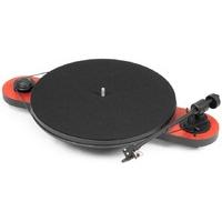 pro ject elemental red turntable w ortofon om5e mm cartridge