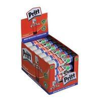 Pritt (43gm) Large Glue Stick Solid Washable Non-Toxic Pack of 96 (Large Bulk Pack) Ref 1564148 From January to Dec 2017