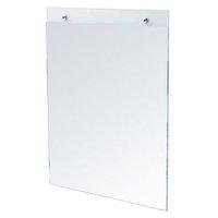 Pre-Drilled (A3) Wall Sign Holder Portrait Clear