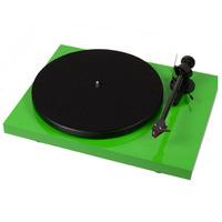 pro ject debut carbon dc green turntable w ortofon 2m red mm cartridge