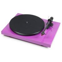 pro ject debut carbon dc purple turntable w ortofon 2m red mm cartridg ...