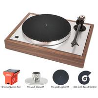pro ject the classic superpack walnut 25th anniversary turntable