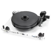 pro ject 6 perspex sb turntable w 9cc evolution arm no cartridge