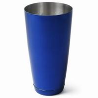 professional boston cocktail shaker blue tin only