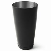 professional boston cocktail shaker black tin only