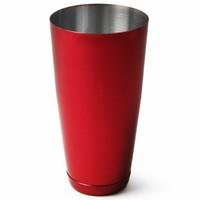 professional boston cocktail shaker red tin only