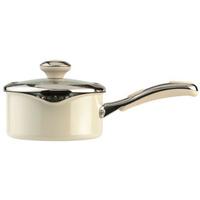 Prestige Meyer Select Advantage Non-Stick Saucepan, Almond, 0.9Ltr