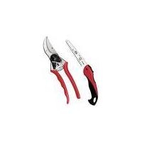 Pruning Shears No. 2 and Pull-stroke Pruning Saw No. 600 in 1 Set Felco