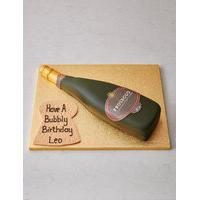 Prosecco Bottle Cake