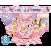 Princess Sparkle Ultimate Party Kit 8 Guests