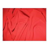 Prada Self Lined Stretch Crepe Suiting Dress Fabric Red
