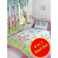 princess is sleeping 4 in 1 junior bedding bundle duvet pillow covers