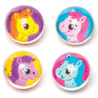 Pretty Pony Glitter Jet Balls (Pack of 8)
