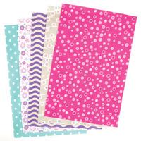 Pretty Patterned Felt (Pack of 5)