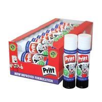 Pritt (11gm) Standard Solid Washable Non-Toxic Stick Glue - Pack of 100 (Standard Bulk Pack) From January to Dec 2017
