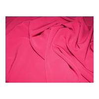 Prada Self Lined Stretch Crepe Suiting Dress Fabric Cerise Pink