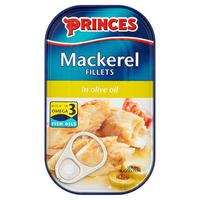 Princes Mackerel Fillet Olive Oil