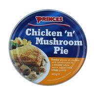 Princes Chicken n Mushroom Pie