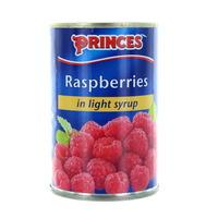 Princes Raspberries In Light Syrup