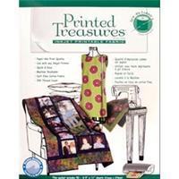 Printed Treasures Sew-On Ink Jet Fabric Sheets, White - 8.5X11ins, Pack of 50 231299