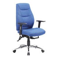 Prague Heavy Duty Operator Chair Blue