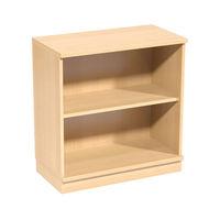 prime open bookcase beech 834mm