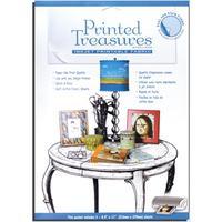 printed treasures peel and stick inkjet fabric sheets white 85x11ins p ...