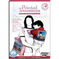 Printed Treasures Iron-On Ink Jet Fabric Sheets - White, 8.5X11ins - Pack of 3 231227