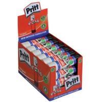 Pritt 43g Large Glue Stick Solid Washable Non-Toxic Pack of 24 965655