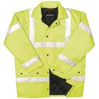 Proforce Yellow High Visibility Site Jacket Class 3 EN471 Large