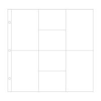 Project Life Design D Page Protectors 12 x 12 Inches 2 Pack