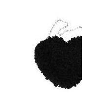 Proggy No Sew Fleece Craft Kit Black Heart Shape Bag