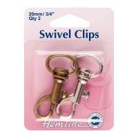 prym swivel clip fasteners bronze silver