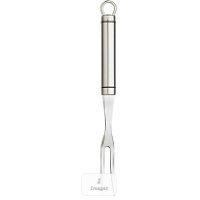 Professional Stainless Steel Short Oval Handled Small Meat Fork