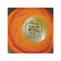 Presencia Perlé Embroidery Yarn 10g Ball - Mandarin