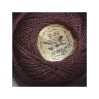 Presencia Perlé Embroidery Yarn 10g Ball - Dark Brown