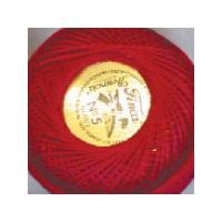 Presencia Perlé Embroidery Yarn 10g Ball - Claret