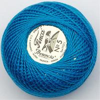 Presencia Perlé Embroidery Yarn 10g Ball - Blue