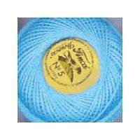 Presencia Perlé Embroidery Yarn 10g Ball - Sky Blue