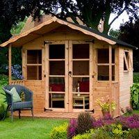 premium traditional garden summer house by mercia 10 x 8