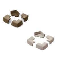 Prince Lionheart Cushiony Jumbo Corner Guards Chocolate