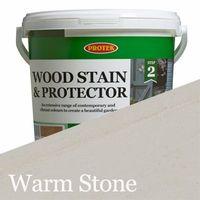 Protek Wood Stain & Protector - Warm Stone 1 Litre