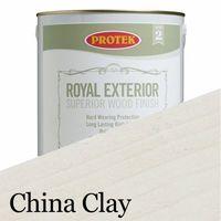 Protek Royal Exterior Wood Stain - China Clay 5 Litre