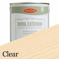 Protek Royal Exterior Wood Stain - Clear 5 Litre